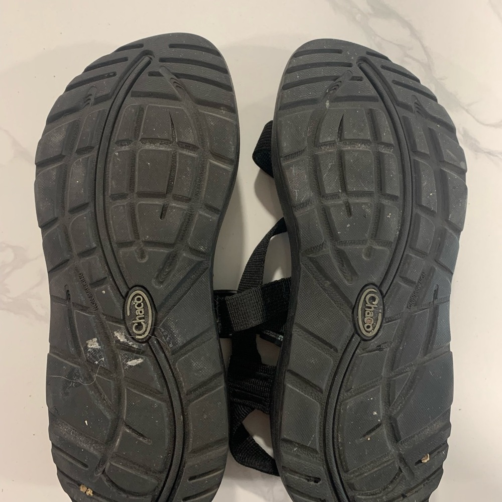 Chaco Black Adventure Sandals - Picture 3 of 4